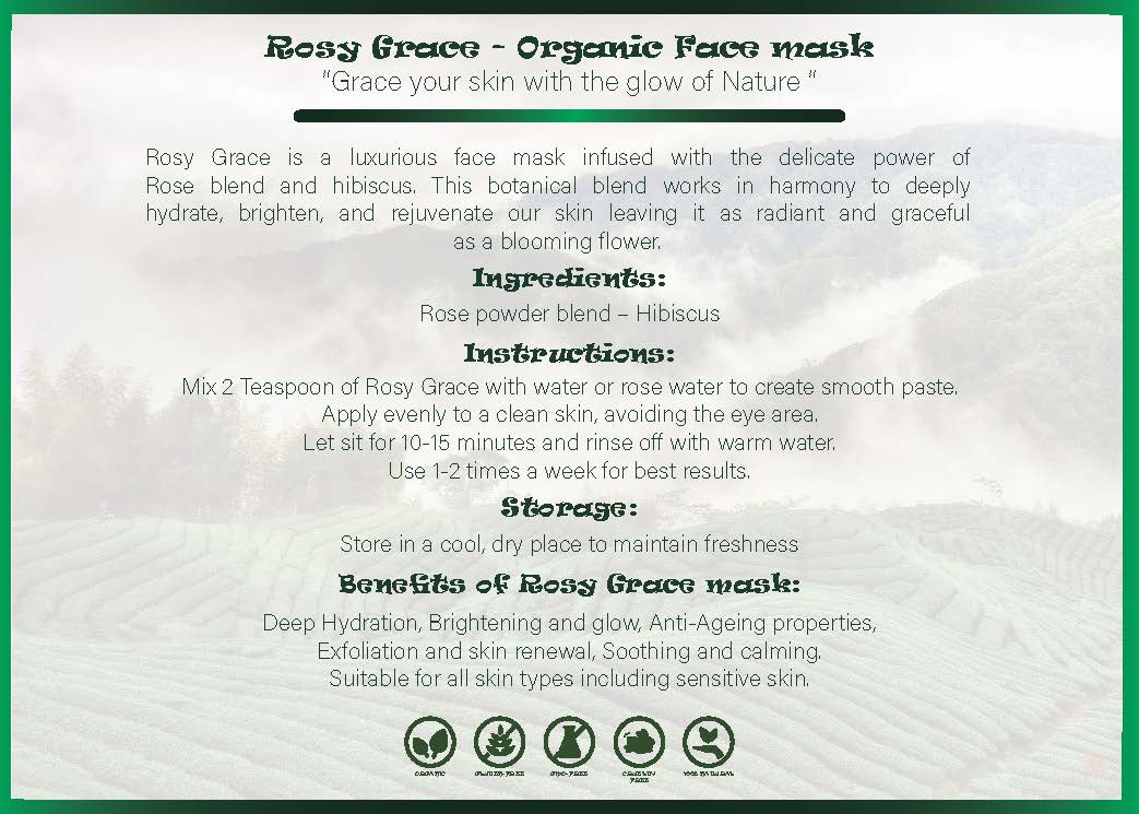 Rosy Grace - Organic Face Mask